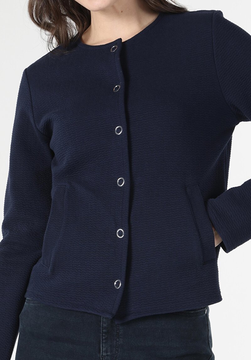 Afișați detalii pentru Jacheta De Dama Albastru Marin   Cl1060270