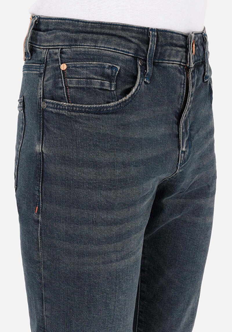 Afișați detalii pentru Pantaloni De Barbati Verde Slim Fit 041 Danny Cl1070542