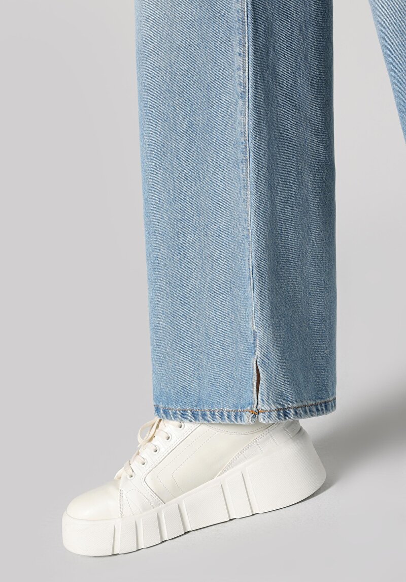 Afișați detalii pentru Pantaloni De Dama Albastru Regular Fit 970 Berry Cl1063505