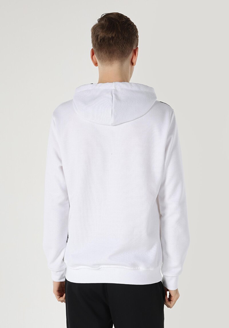 Imagine a Hanorac / Bluza De Barbati Alb Cl1061757