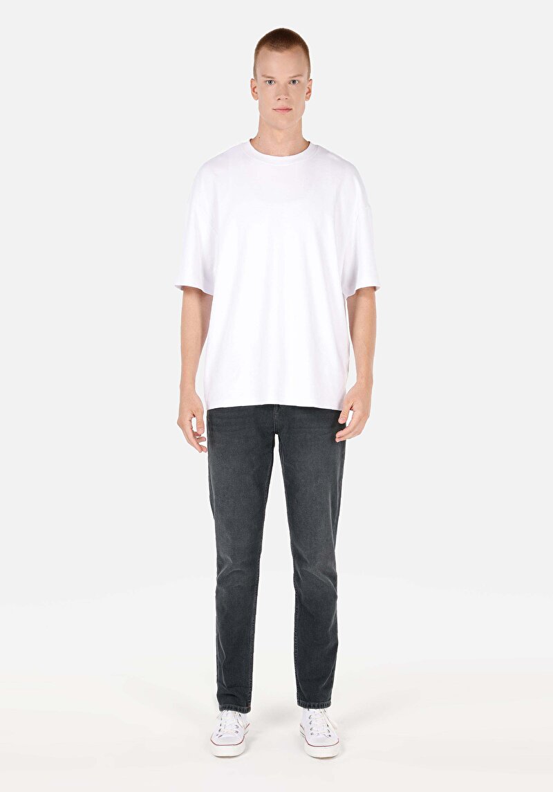 Imagine a Pantaloni De Barbati Albastru Inchis Regular Fit 067 Jack Cl1070576