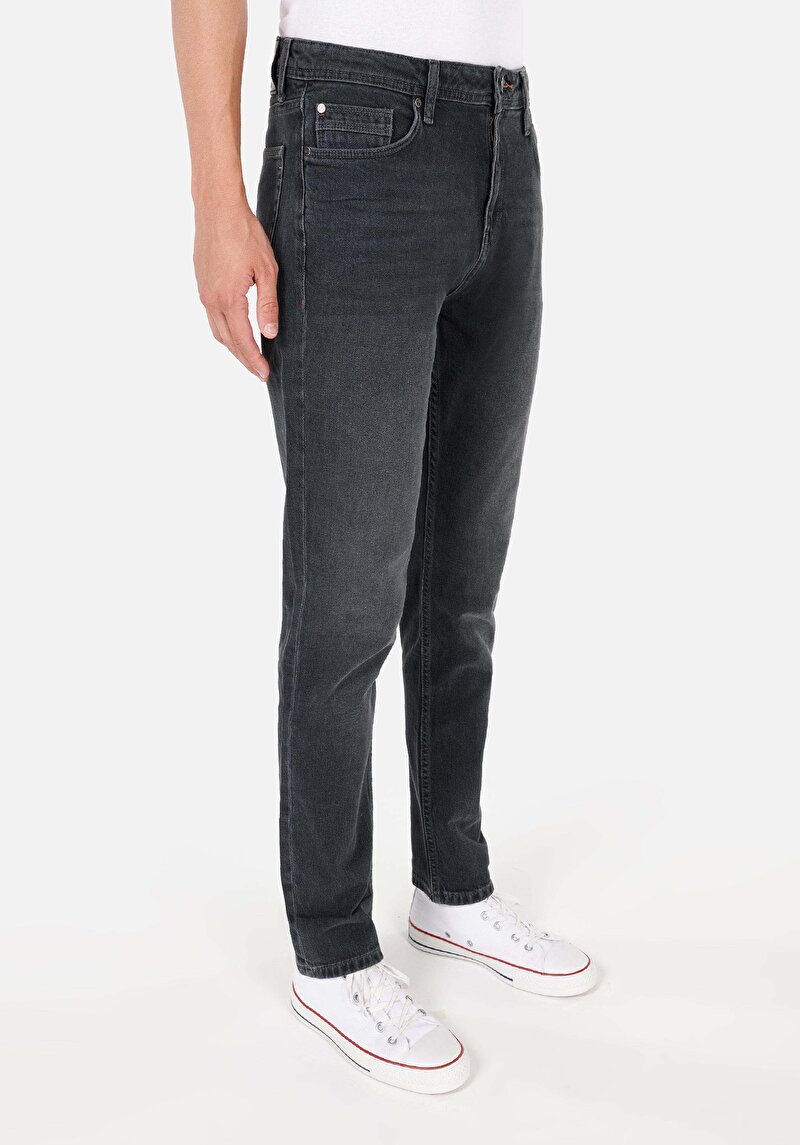 Imagine a Pantaloni De Barbati Albastru Inchis Regular Fit 067 Jack Cl1070576