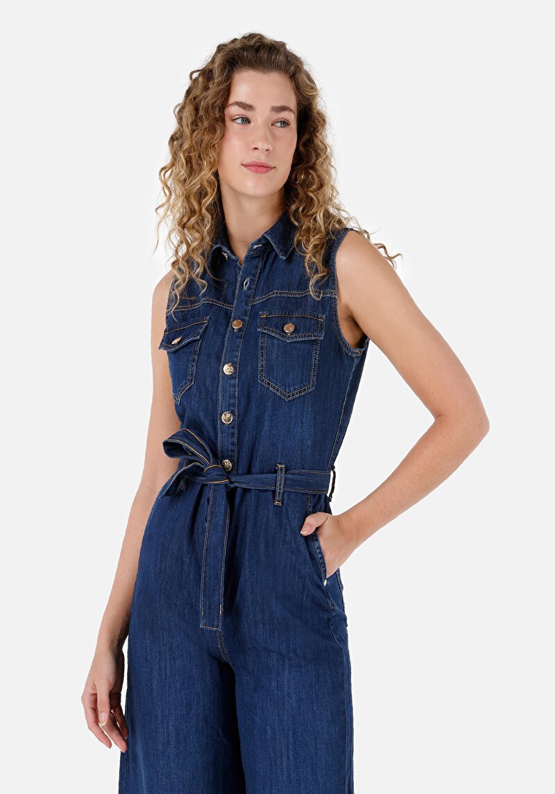 Imagine a Global / Total De Dama Albastru Regular Fit Cl1069640