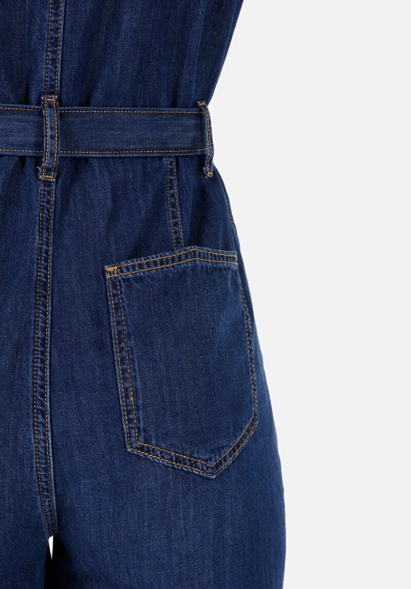 Afișați detalii pentru Global / Total De Dama Albastru Regular Fit  Cl1069640