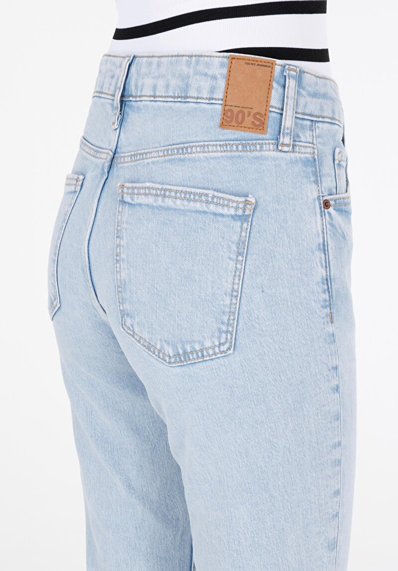 Afișați detalii pentru Pantaloni De Dama Albastru Slim Fit  Cl1069650