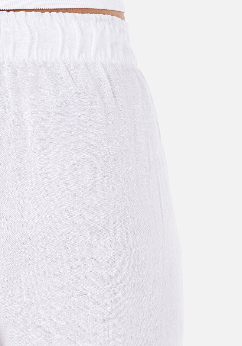 Afișați detalii pentru Pantaloni De Dama Alb Regular Fit  Cl1068233