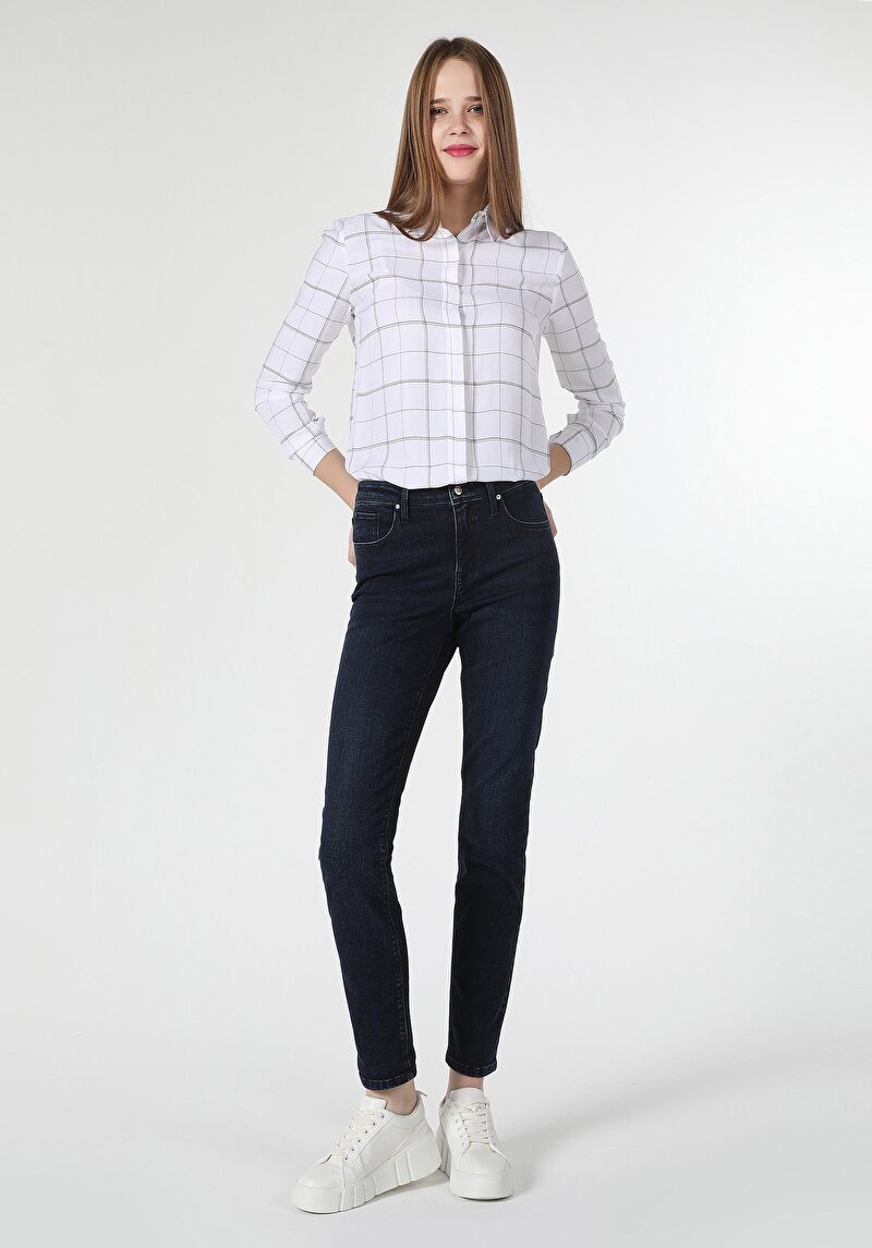 Imagine a Pantaloni De Dama Denim Skinny Fit 760 Diana Cl1060390