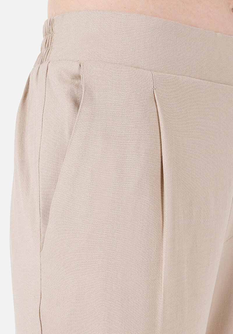 Afișați detalii pentru Pantaloni De Dama Bej Regular Fit  Cl1068239