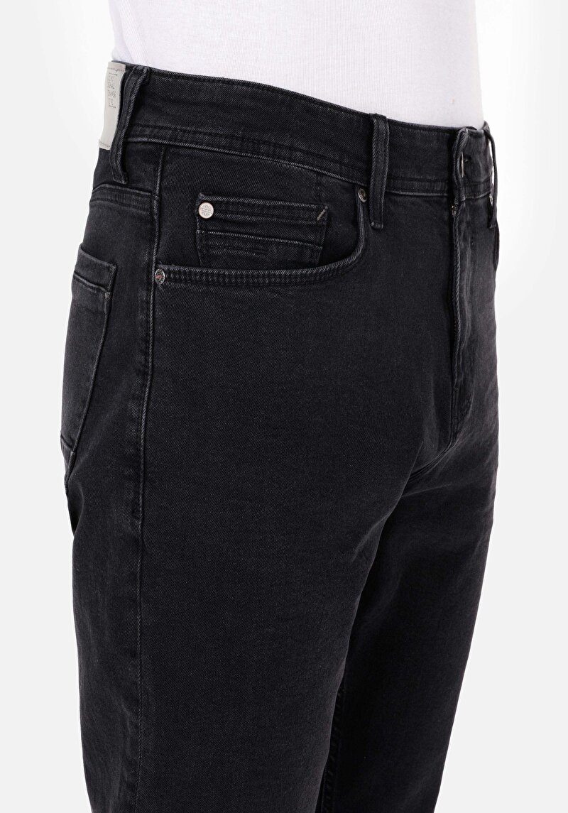 Afișați detalii pentru Pantaloni De Barbati Negru Regular Fit 067 Jack Cl1070597