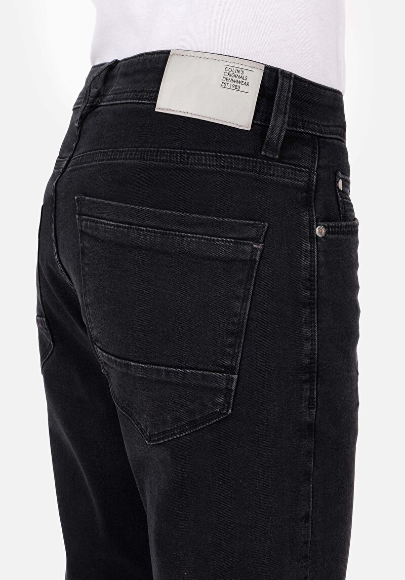 Afișați detalii pentru Pantaloni De Barbati Negru Regular Fit 067 Jack Cl1070597