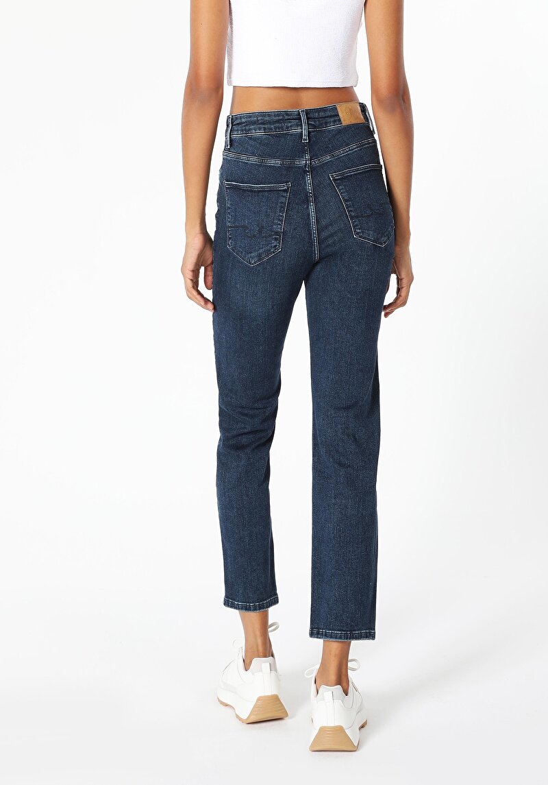 Afișați detalii pentru Pantaloni De Dama Denim Slim Fit 703 Carla Cl1060396