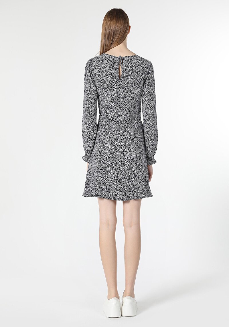 Afișați detalii pentru Rochie Slim Fit Bleumarin Pentru Femei