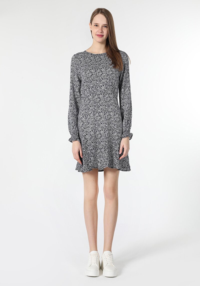 Afișați detalii pentru Rochie Slim Fit Bleumarin Pentru Femei