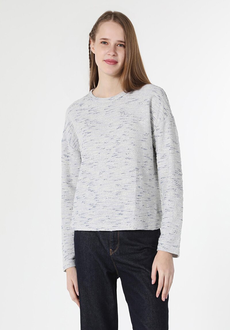 Afișați detalii pentru Tricou Cu Maneca Lunga De Dama Alb   Cl1061900