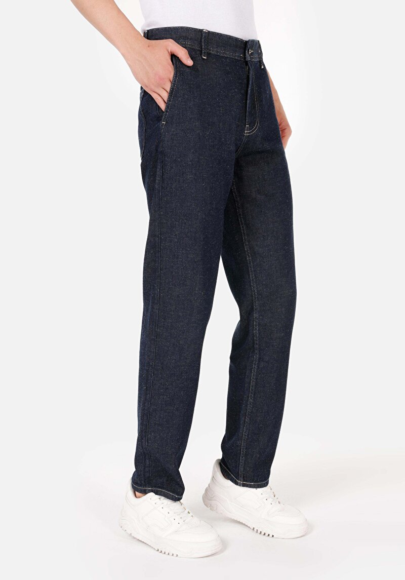 Imagine a Pantaloni De Barbati Albastru Regular Chino Cl1070606
