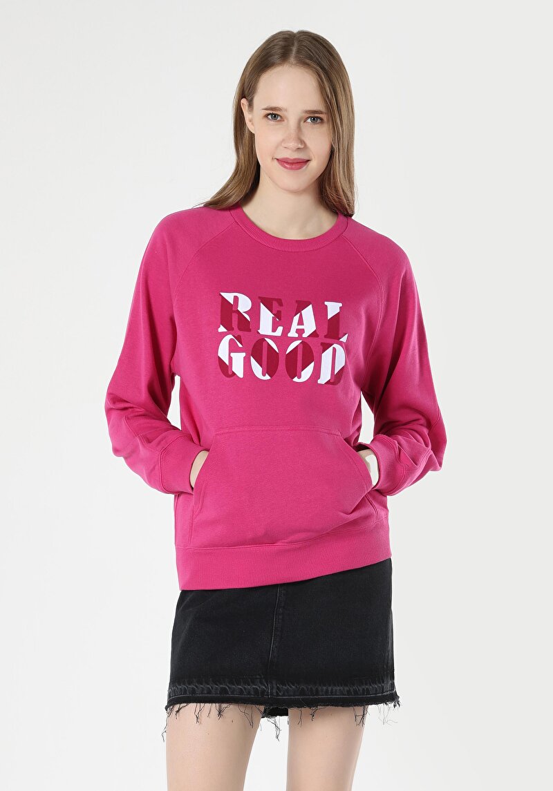 Imagine a Hanorac / Bluza De Dama Roz   Cl1061933