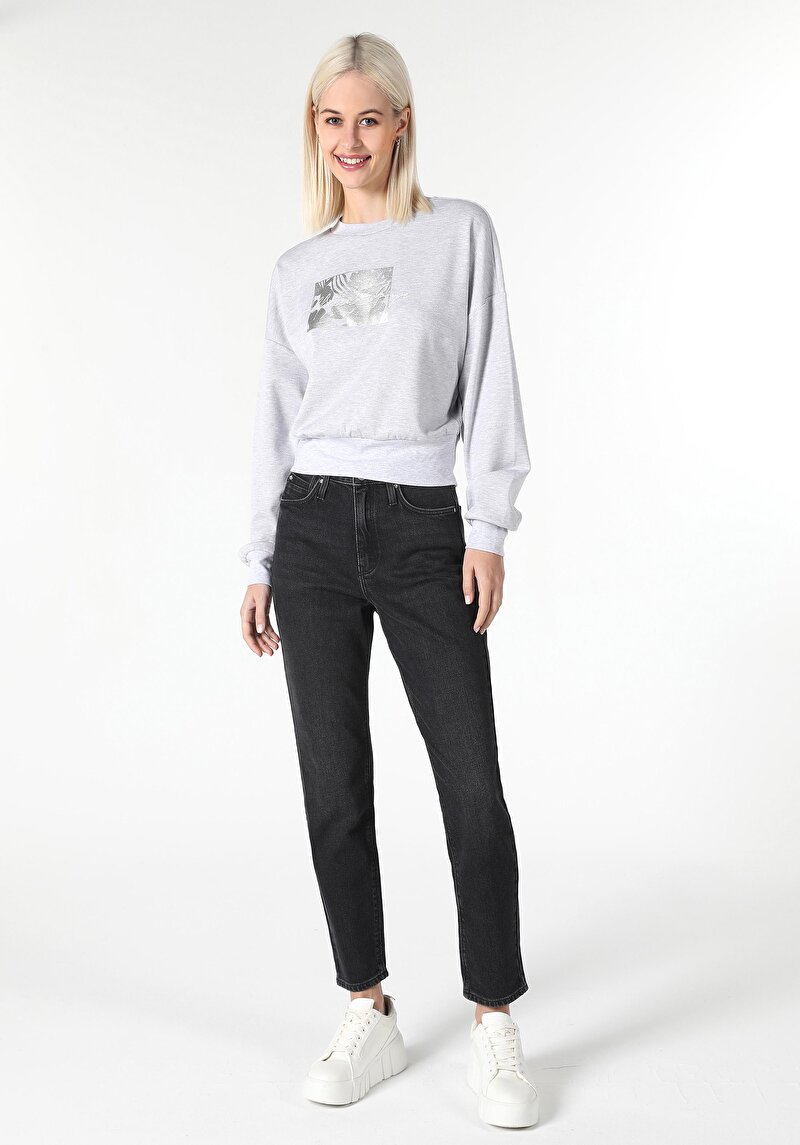Imagine a Hanorac / Bluza De Dama Gri   Cl1061934