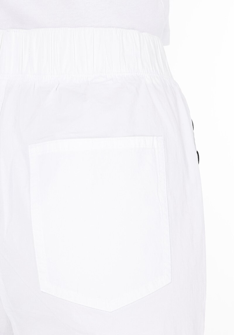 Afișați detalii pentru Regular Fit Talie Talie Pantaloni Largi Pantaloni Albi Pentru Femei