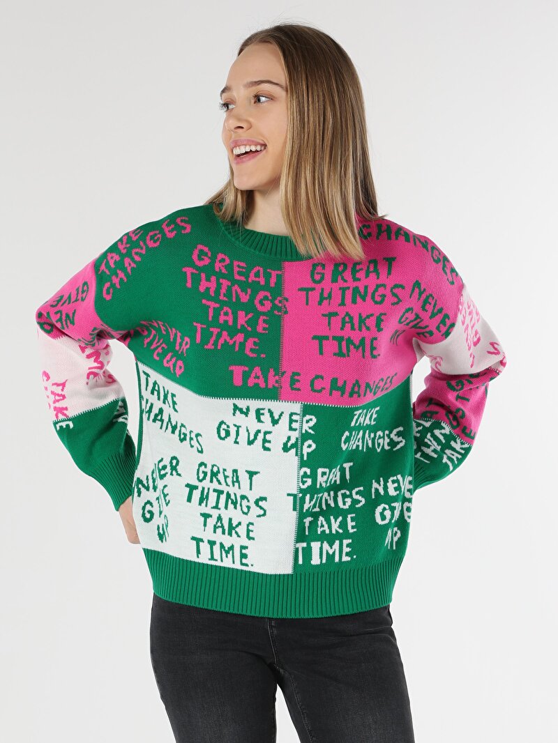 Afișați detalii pentru Pulover De Dama Multicolor   Cl1061960