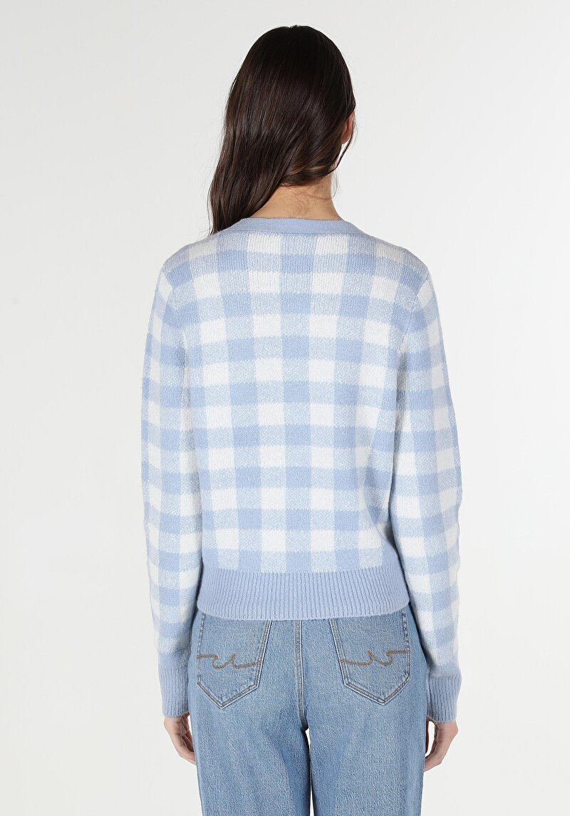 Imagine a Cardigan De Dama Albastru   Cl1061964