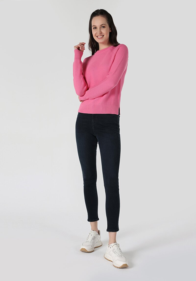 Imagine a Pulover De Dama Roz Cl1061974