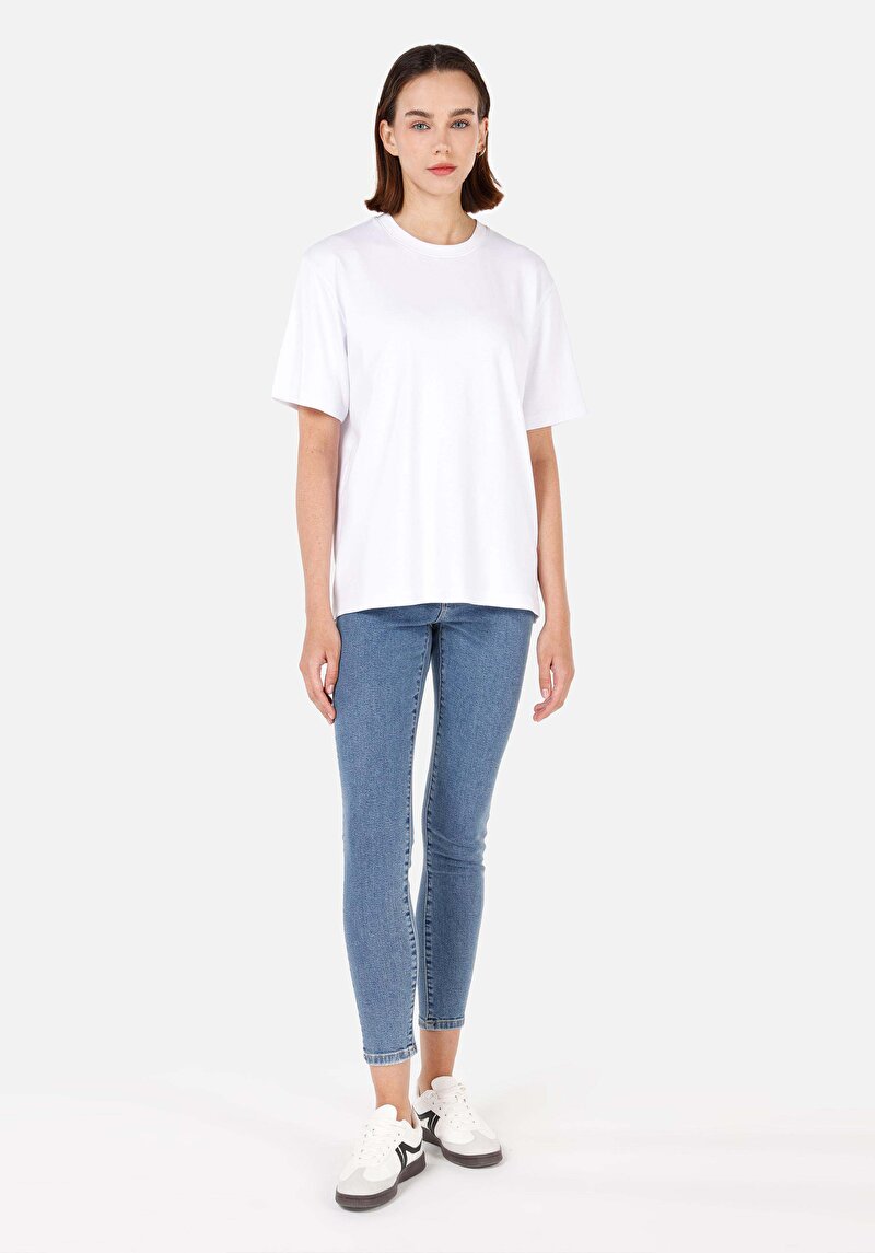 Imagine a Pantaloni De Dama Albastru Skinny Fit 759 Lara Cl1070660
