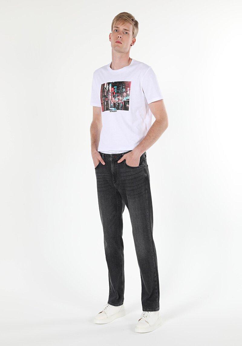 Imagine a Pantaloni De Barbati Denim Regular Fit 045 David Cl1060498