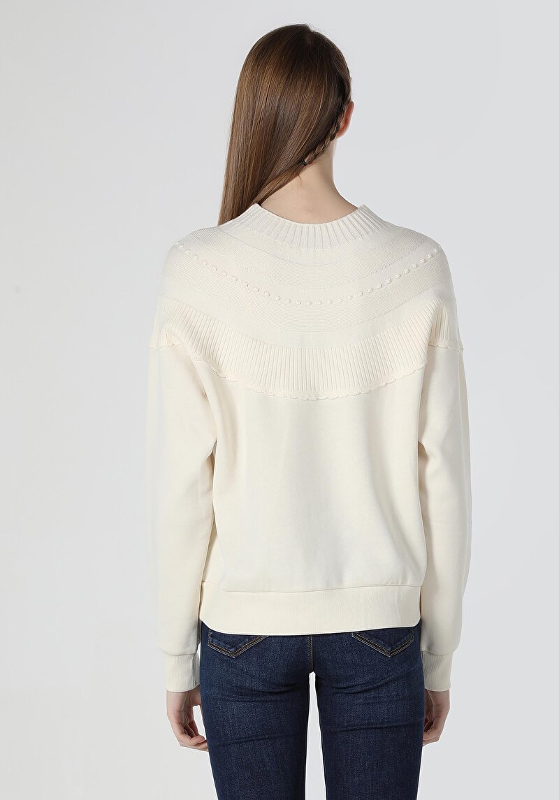 Afișați detalii pentru Hanorac / Bluza De Dama Ecru   Cl1062043