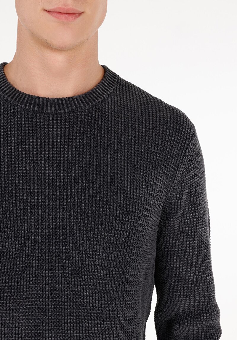 Afișați detalii pentru Pulover De Barbati Antracit Regular Fit  Cl1069899