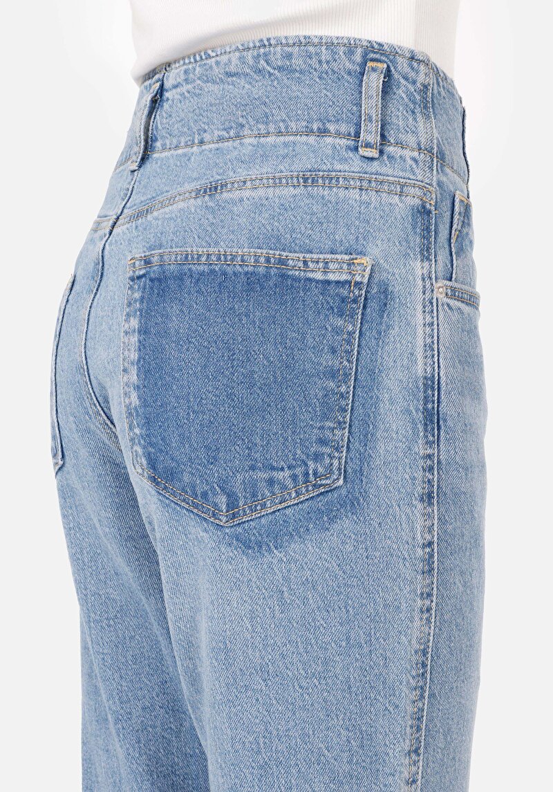 Afișați detalii pentru Blugi İndigo Pentru Femei Regular Fit