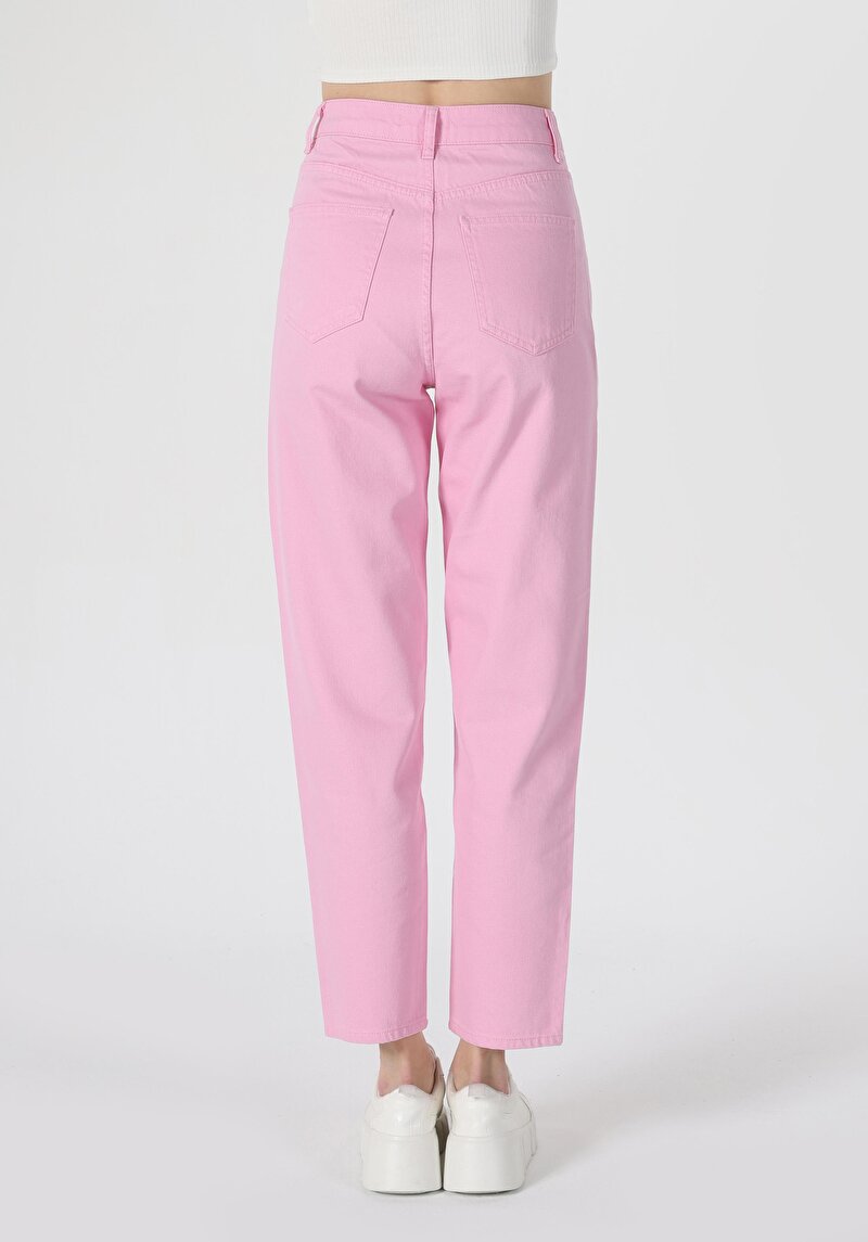 Afișați detalii pentru Pantaloni De Dama Roz Regular Fit  Cl1062118