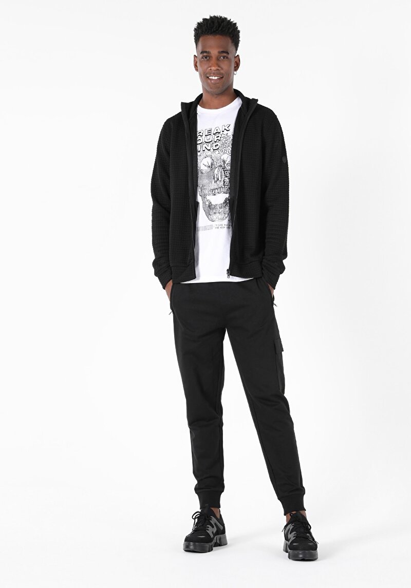 Imagine a Jacheta De Barbati Negru Slim Fit  Cl1057269