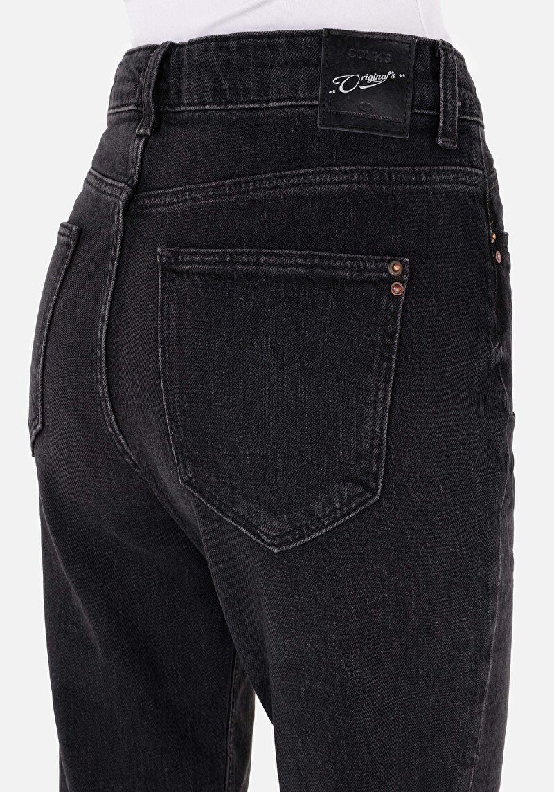 Afișați detalii pentru Pantaloni De Dama Denim Mom Fit 896  Maria Cl1070697