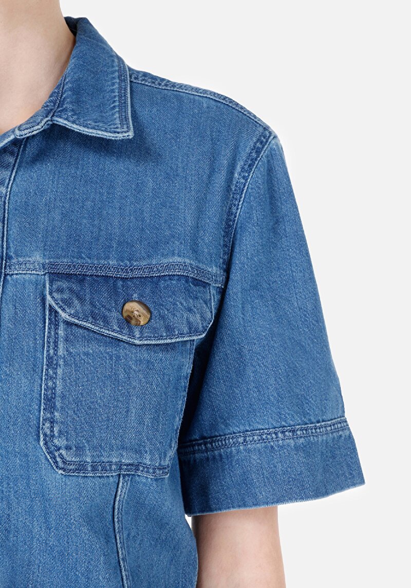 Afișați detalii pentru Blugi İndigo Pentru Femei Regular Fit