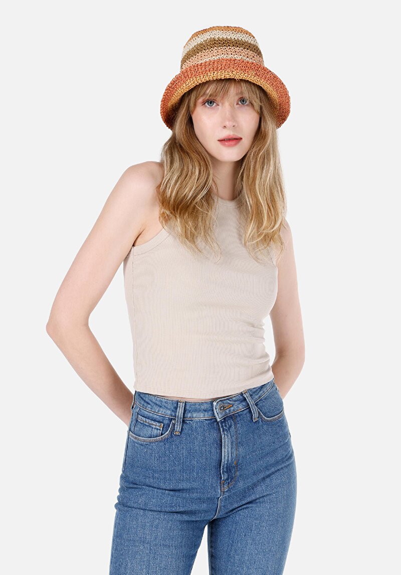 Imagine a Maiou De Dama Bej Slim Fit Cl1064021