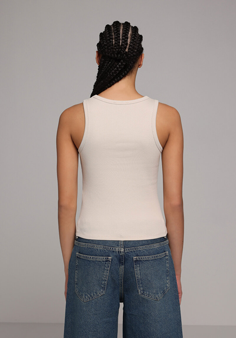 Imagine a Maiou De Dama Bej Slim Fit Cl1064021