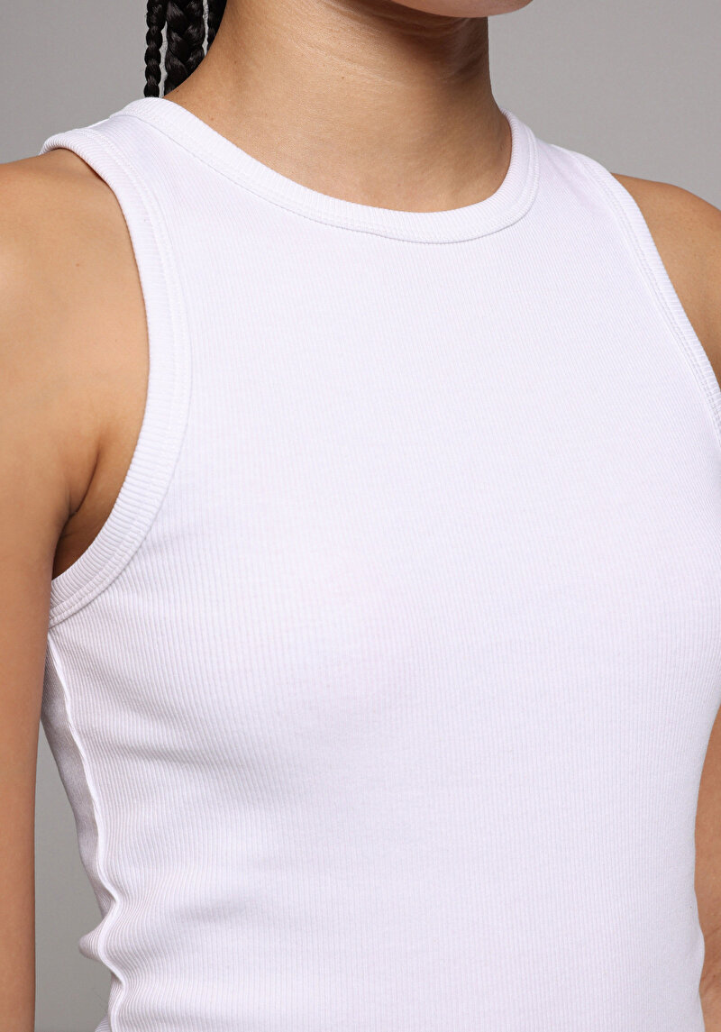 Imagine a Maiou De Dama Alb Slim Fit Cl1064021