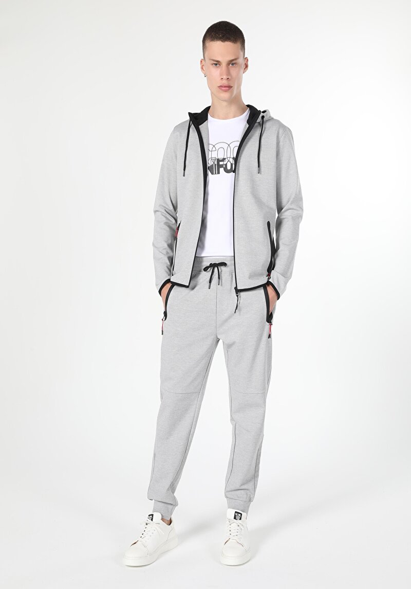 Imagine a Jacheta De Barbati Gri Slim Fit  Cl1060644