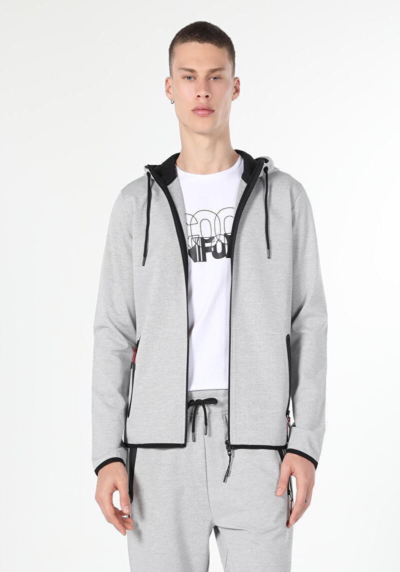 Afișați detalii pentru Jacheta De Barbati Gri Slim Fit  Cl1060644