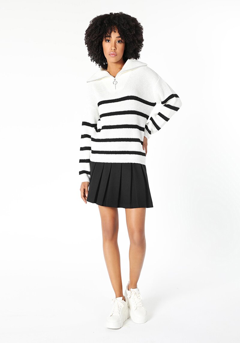 Imagine a Pulover De Dama Alb   Cl1060705