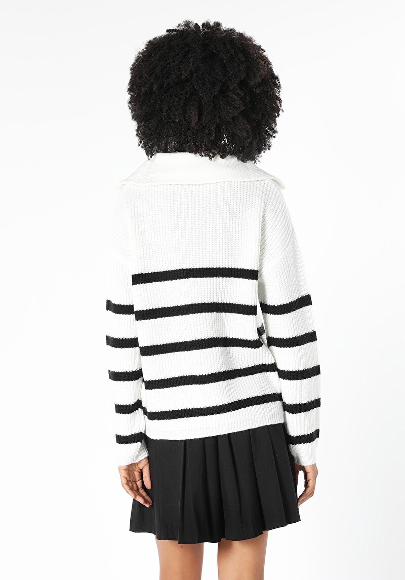 Afișați detalii pentru Pulover De Dama Alb   Cl1060705