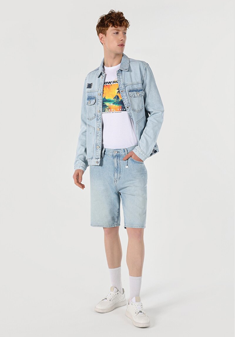 Imagine a Baggy Fit Talie Medie Pantaloni Scurți Negri Bărbați Pantaloni Scurți