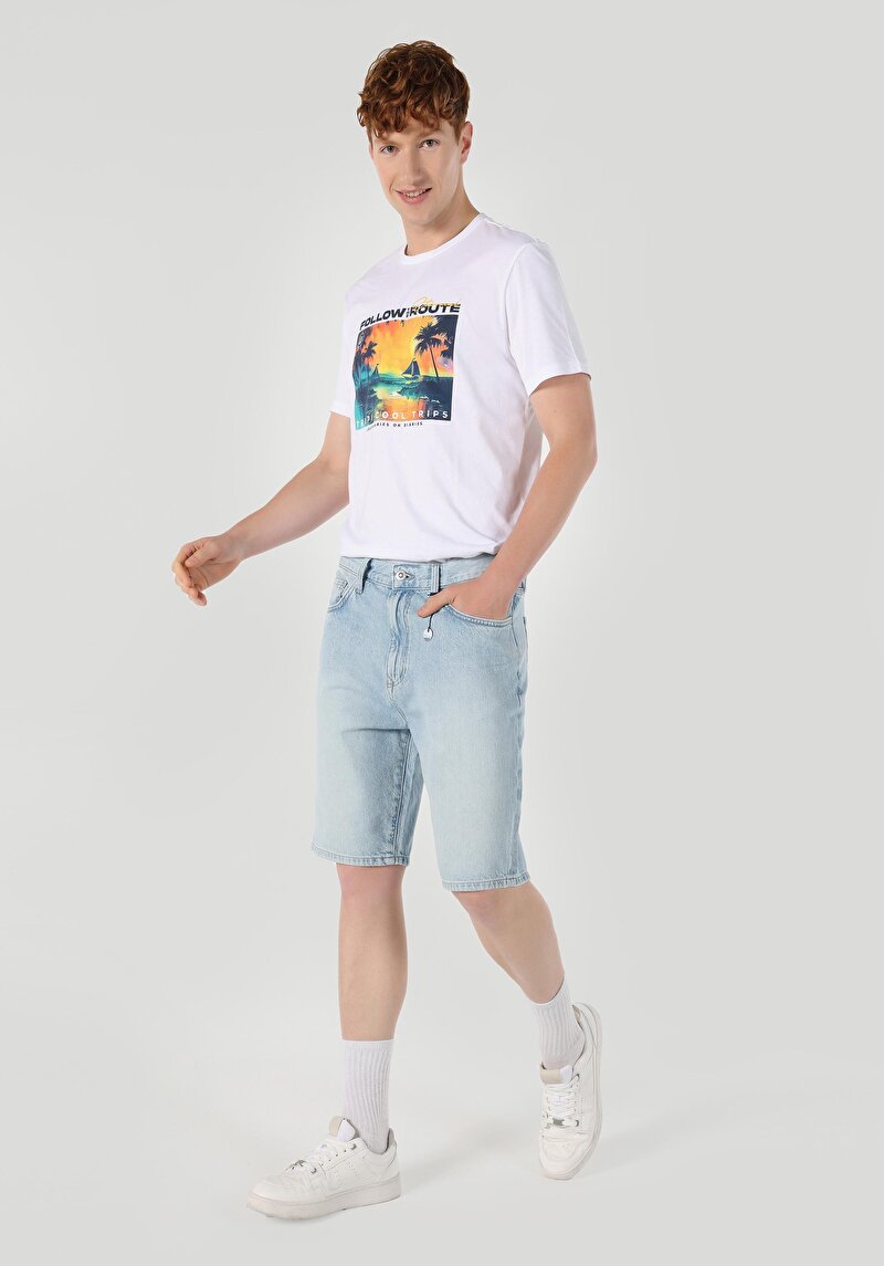Imagine a Baggy Fit Talie Medie Pantaloni Scurți Negri Bărbați Pantaloni Scurți