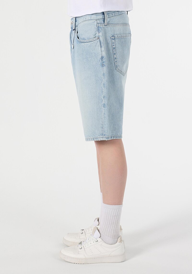 Imagine a Baggy Fit Talie Medie Pantaloni Scurți Negri Bărbați Pantaloni Scurți