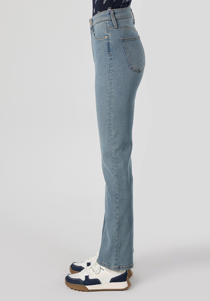 Afișați detalii pentru Pantaloni De Dama Denim Regular Fit 792 Mila Cl1064513