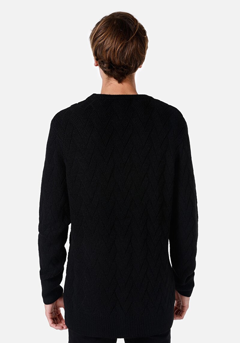 Imagine a Pulover De Barbati Negru Cl1064739