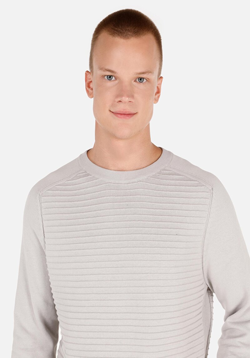 Afișați detalii pentru Pulover De Barbati Gri   Cl1064759