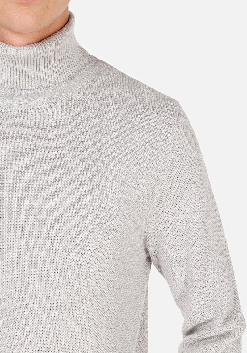 Afișați detalii pentru Pulover De Barbati Gri Regular Fit  Cl1064879