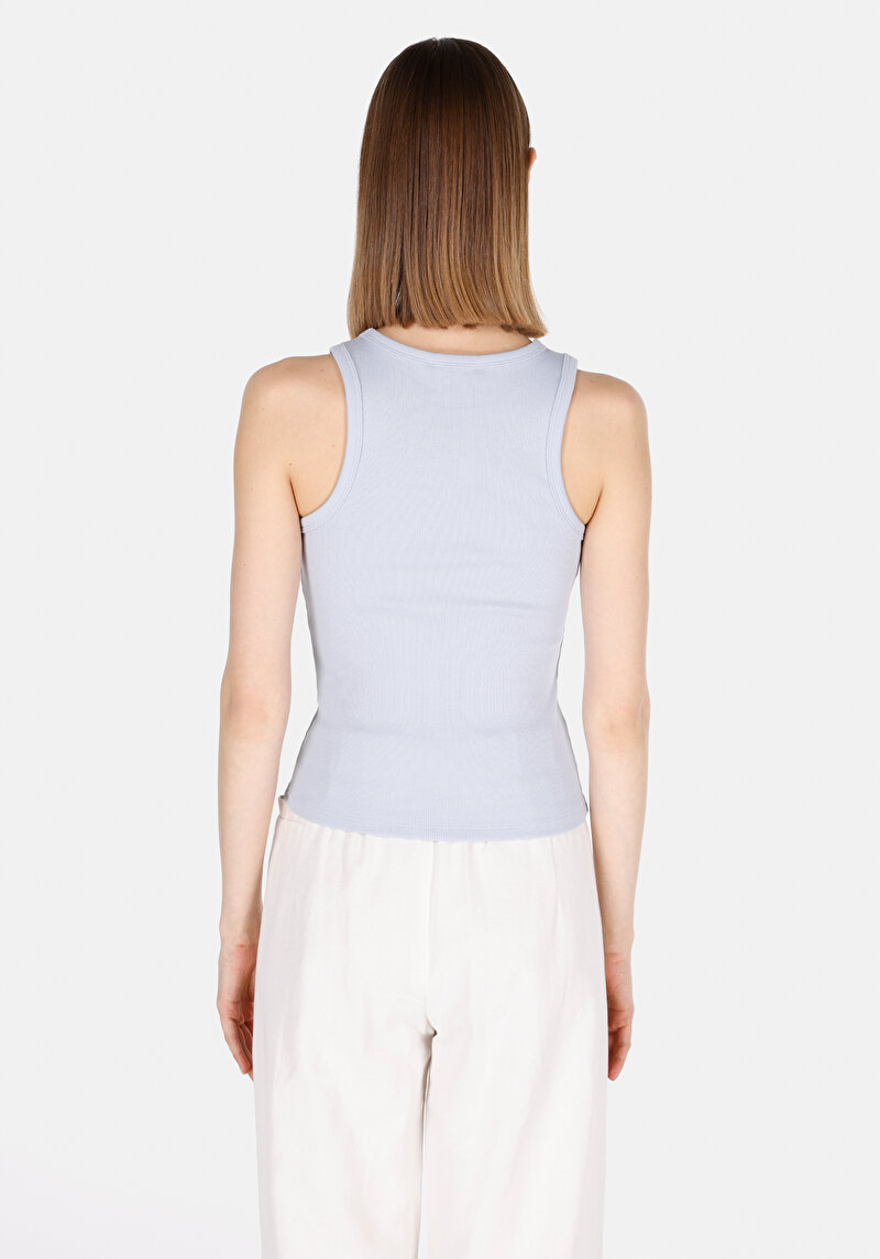 Imagine a Maiou De Dama Albastru Slim Fit Cl1064021