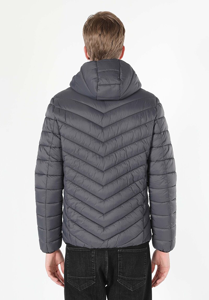 Afișați detalii pentru Jacheta De Barbati Antracit Slim Fit  Cl1021308